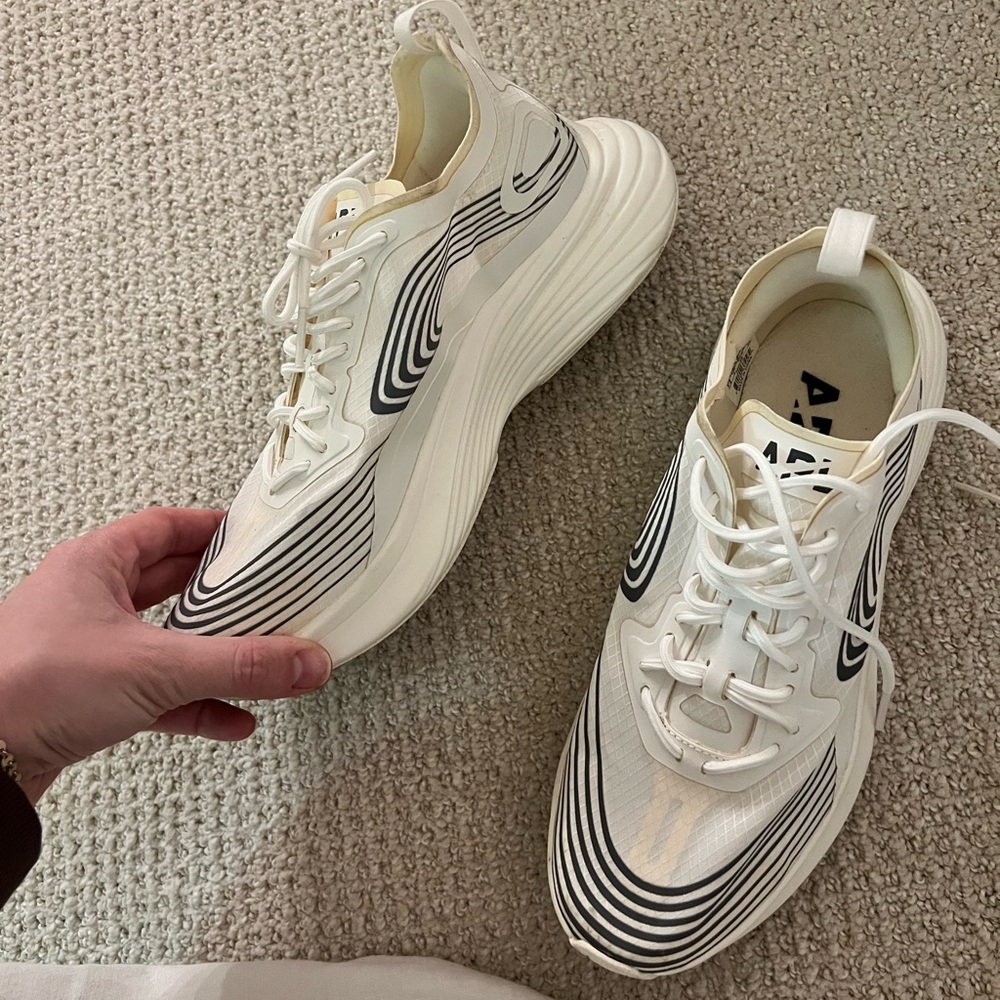 APL Women's White and Black Sneakers